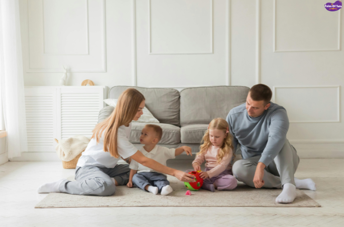 screen free activities for kids playing indoors