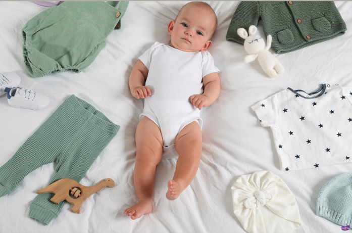 Soft pants or leggings for newborns, essential clothing for newborns to keep them comfortable and cozy.