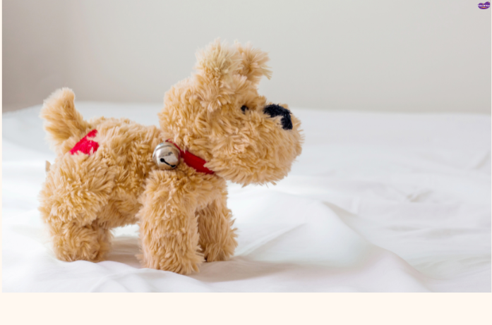 Organic cotton stuffed animal – safe eco-friendly baby toy