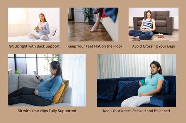 Correct Sitting Position During Pregnancy