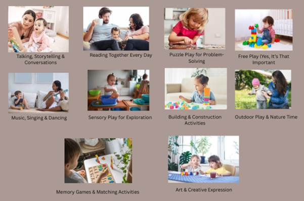 Activities to Boost Brain Development in Kids