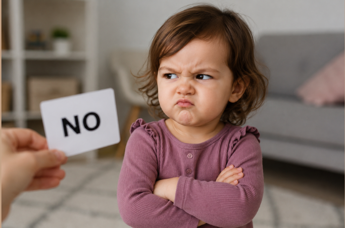 Toddler Says No to Everything