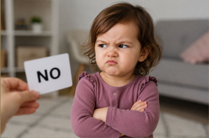 Toddler Says No to Everything