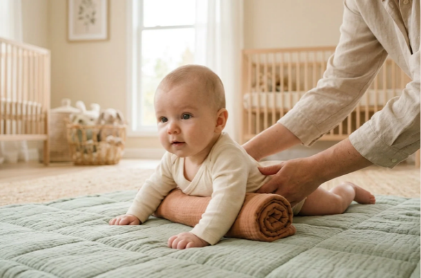 when do babies roll both ways